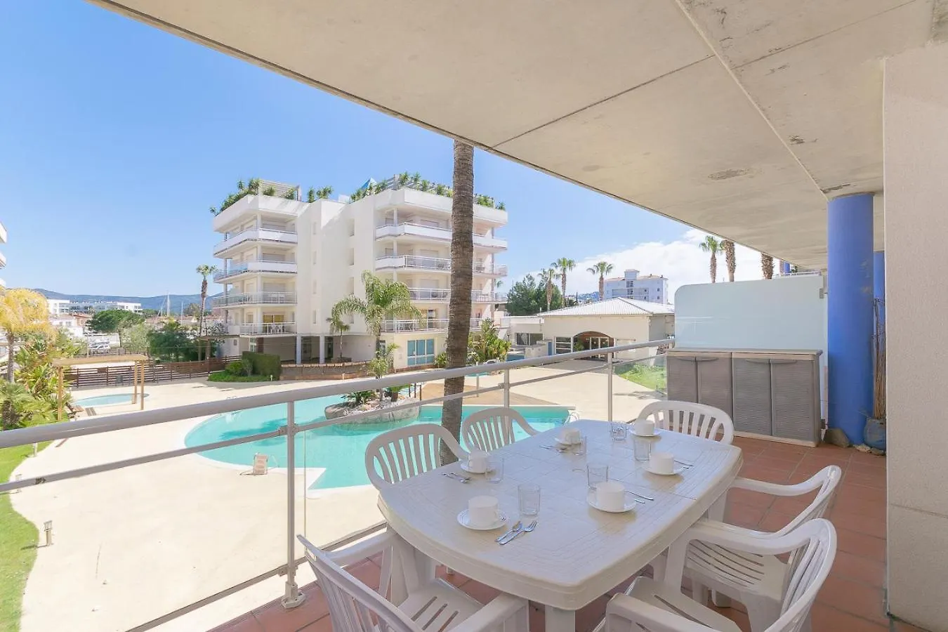 Bonito Aparatamento Con Vistas A La Piscina Av-70 Ρόζες